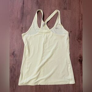 Under Armour Women's Light Yellow Tank Top